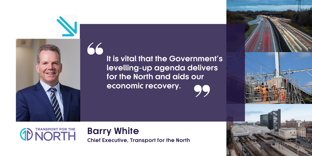 Transport for the North's Chief Executive Barry White responds to Devolution Agenda
