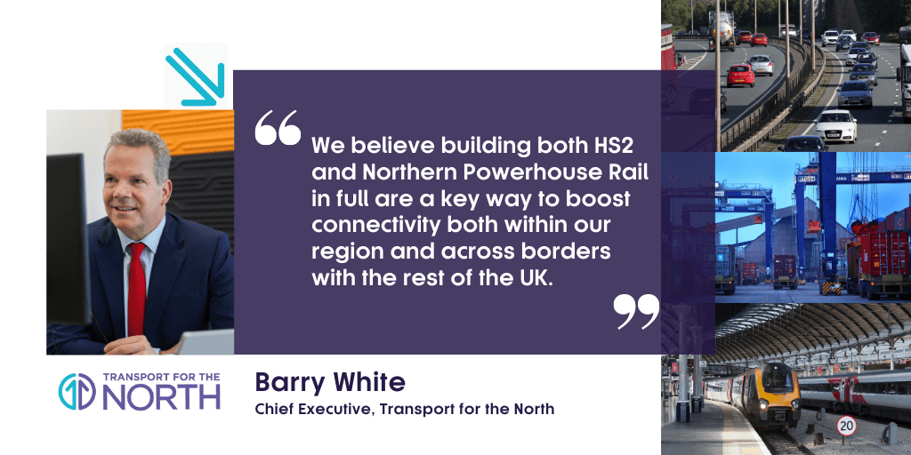 Transport for the North' Barry White responds to  the Union Connectivity Review