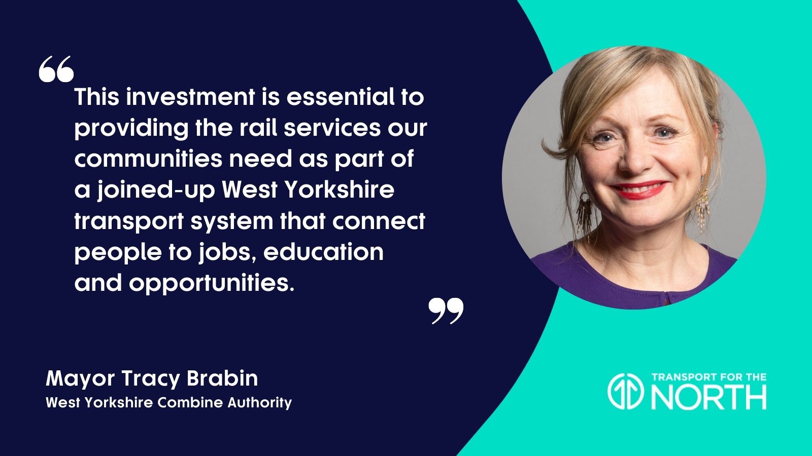 Tracy Brabin, Mayor of West Yorkshire, on the IRP