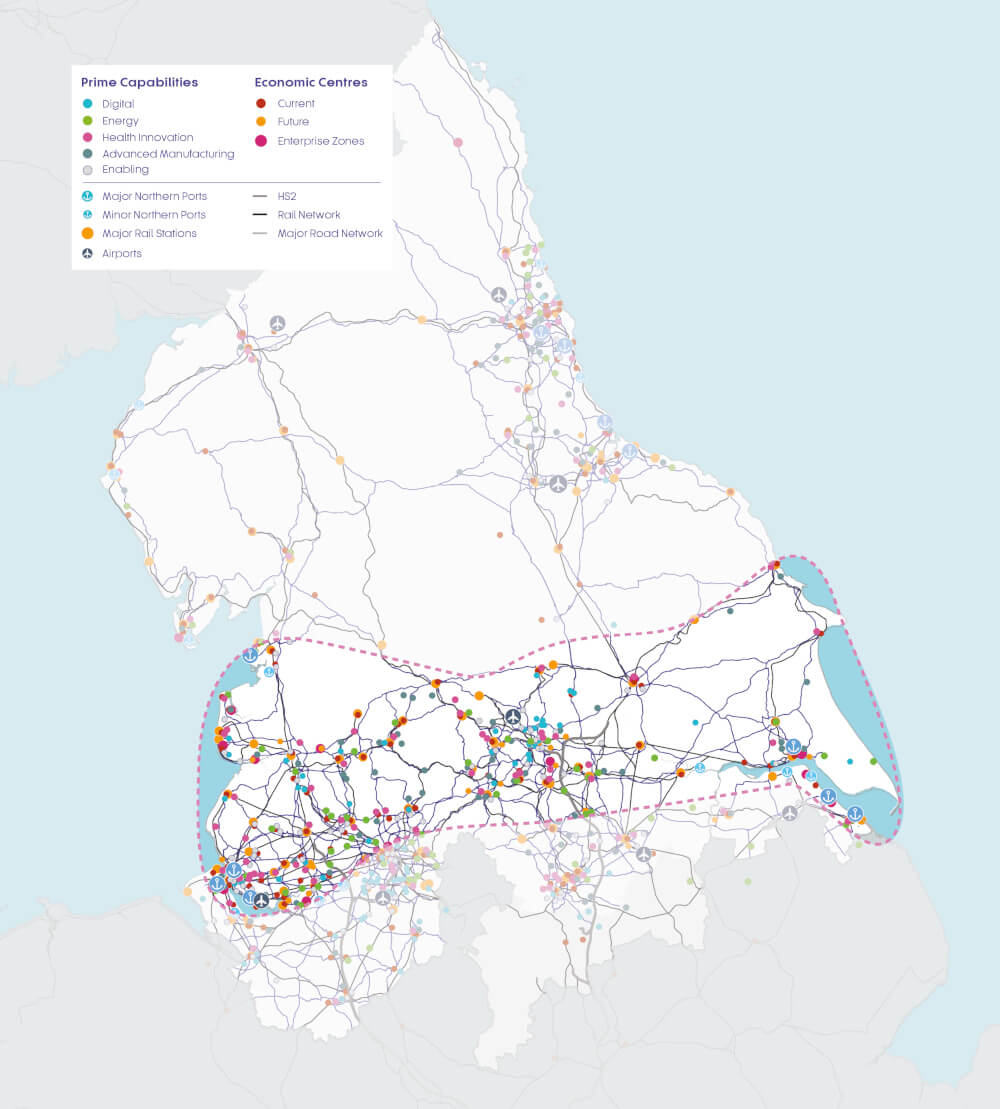 Pennine River Map