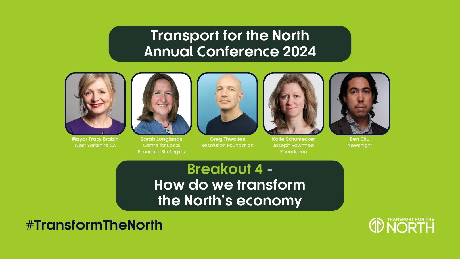 Breakout 4 - How do we transform the North’s economy?