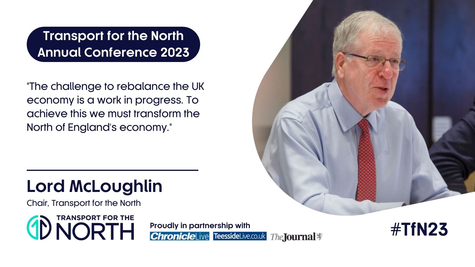 Lord McLoughlin on the need to rebalance the economy in the UK.