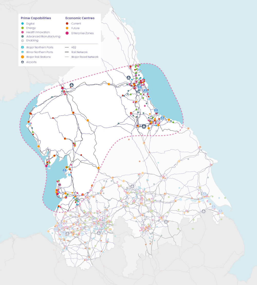 Connecting the Energy Coasts map