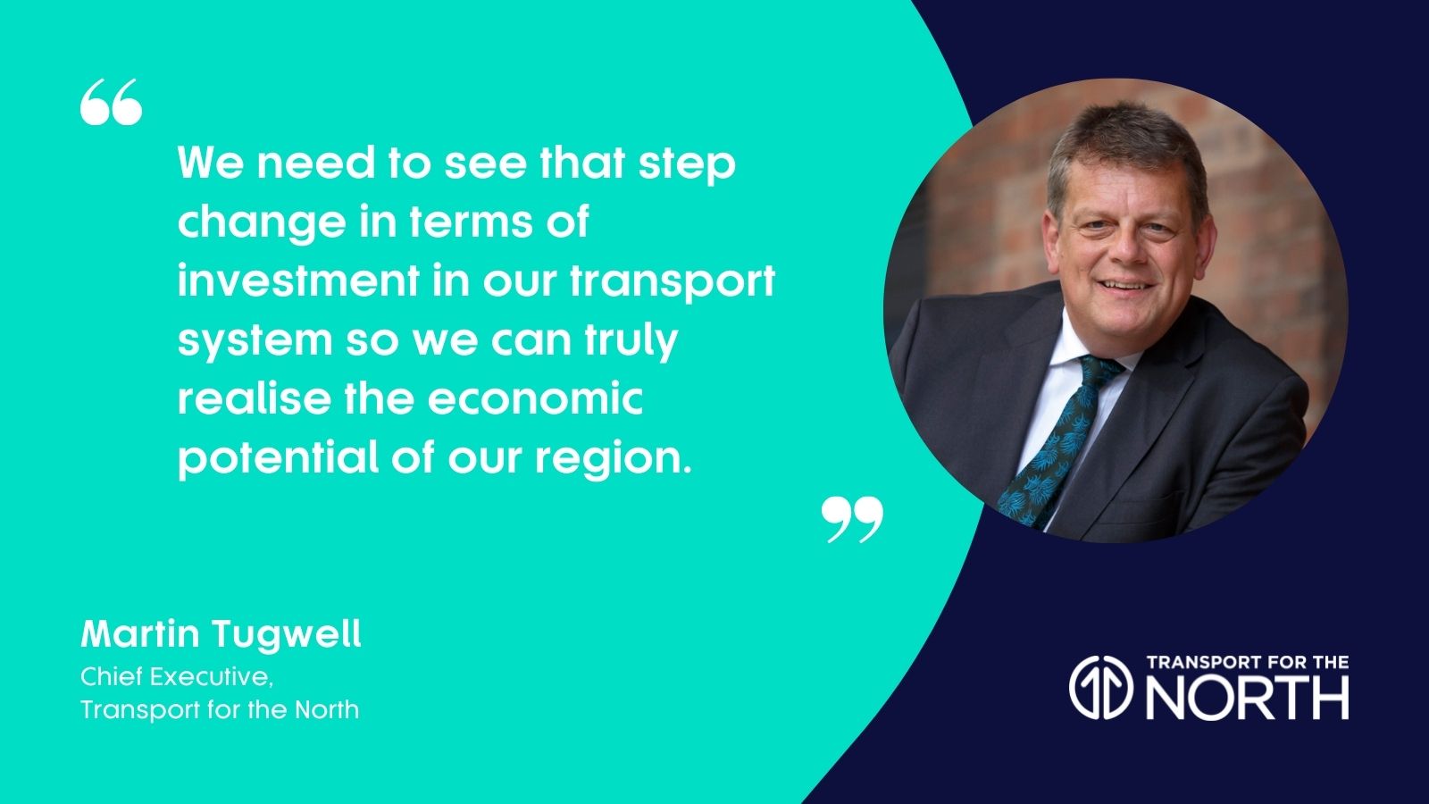 Martin Tugwell comments on transport investment in Cumbria