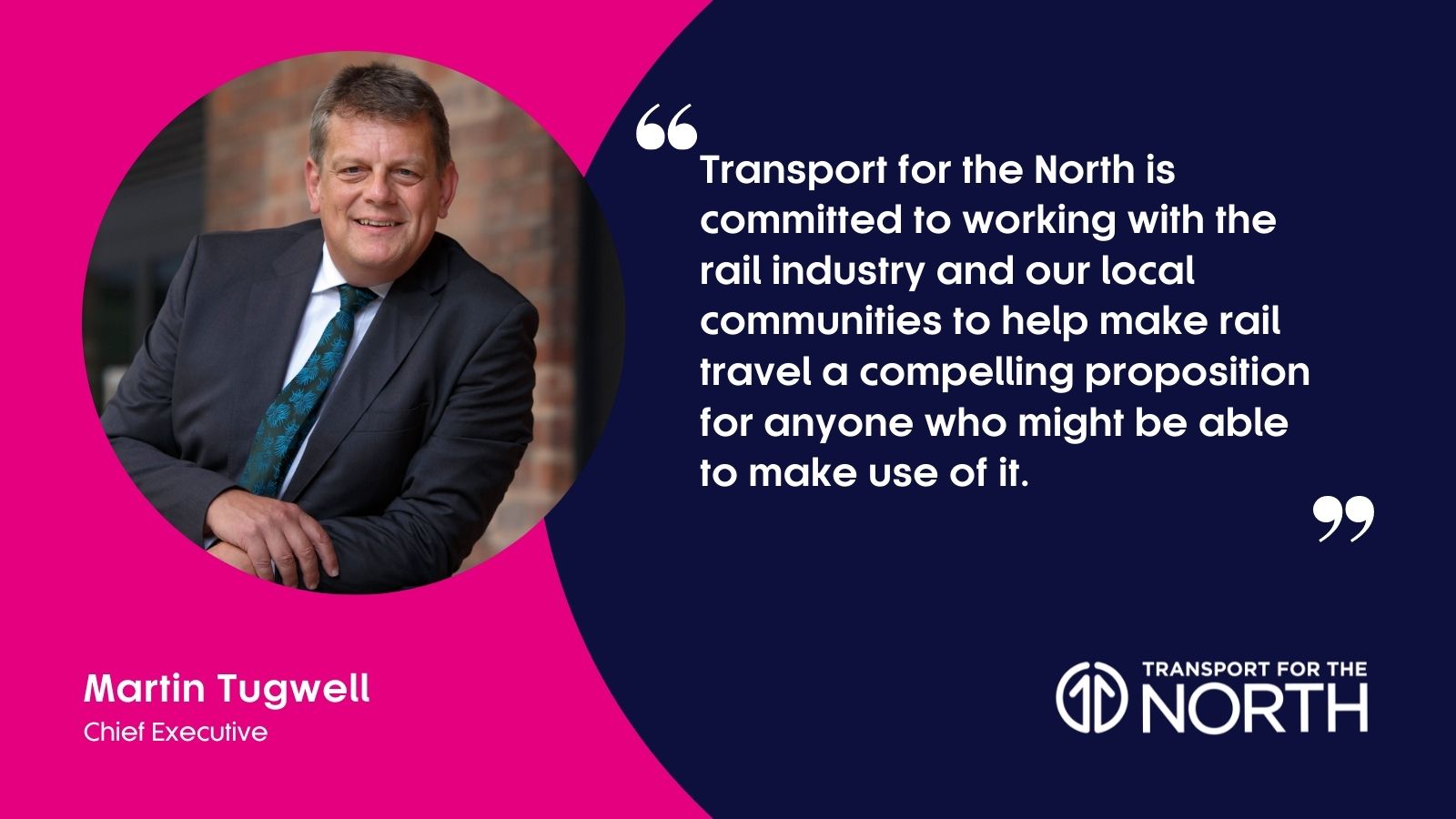 Martin Tugwell on the launch of Community Rail Week
