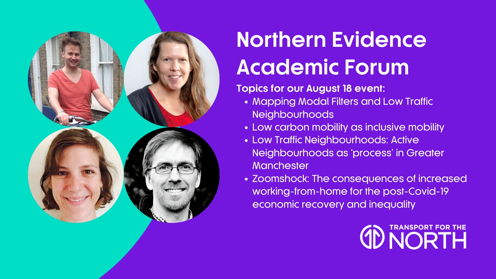 Topics for Northern Evidence Academic Forum August event