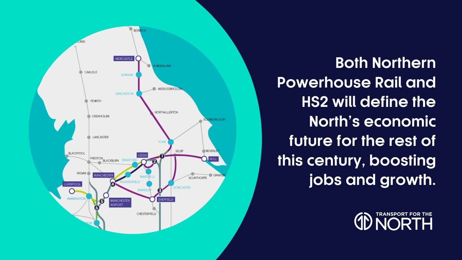Leaders agree final Northern Powerhouse Rail plan to create jobs and define the North’s future