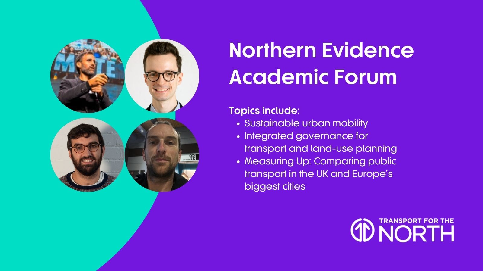 Northern Evidence Academic Forum guests for February 2022 event