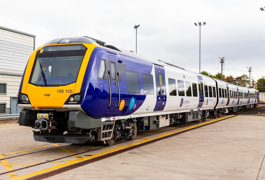 Exterior of new Northern trains