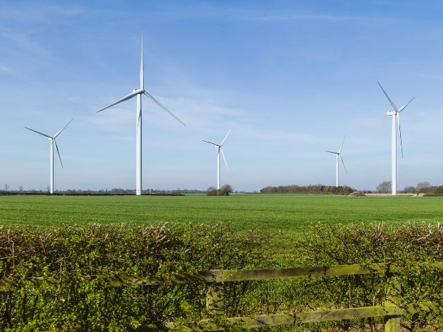 Wind turbines in Beverly, Yorkshire
