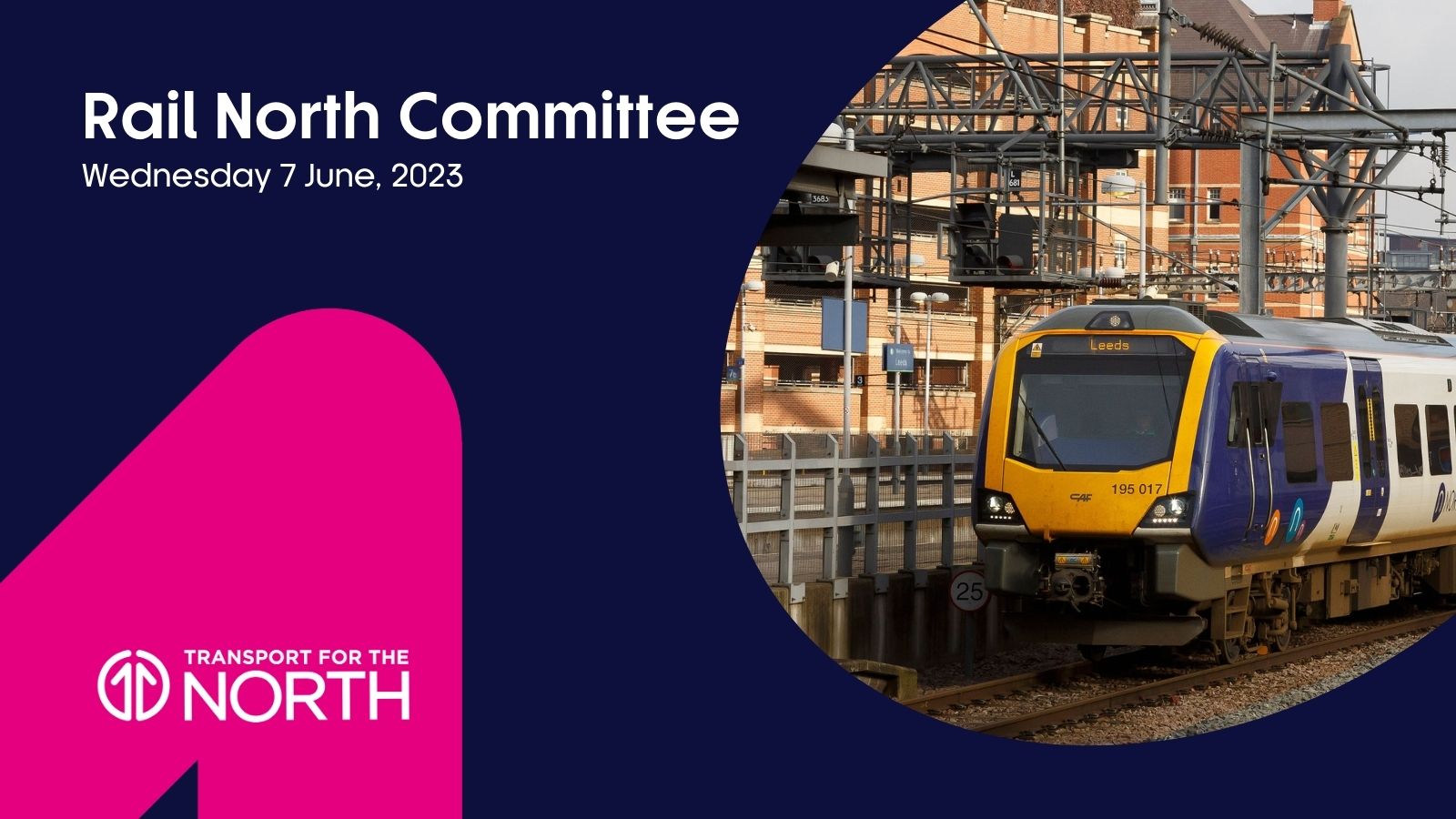 Rail North Committee meeting June 2023