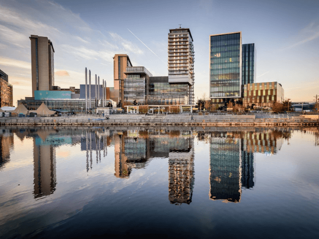 Salford Quays Greater Manchester Media city
