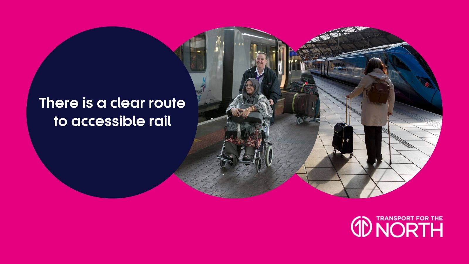 There is a clear route to accessible rail