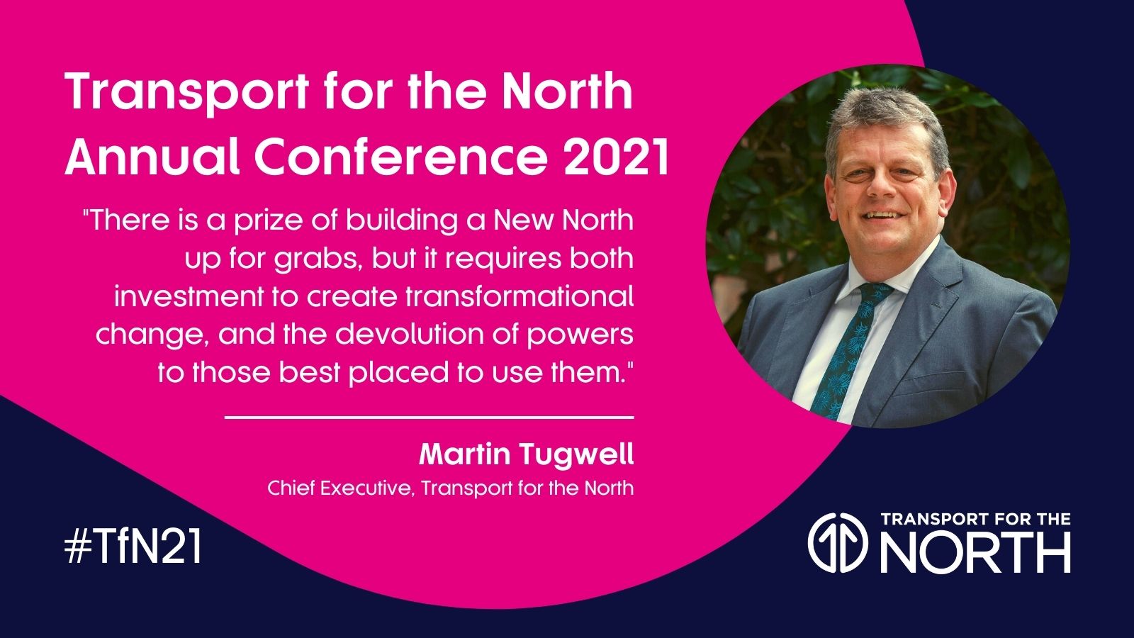 Quote about the Northern Transport Charter by Martin Tugwell