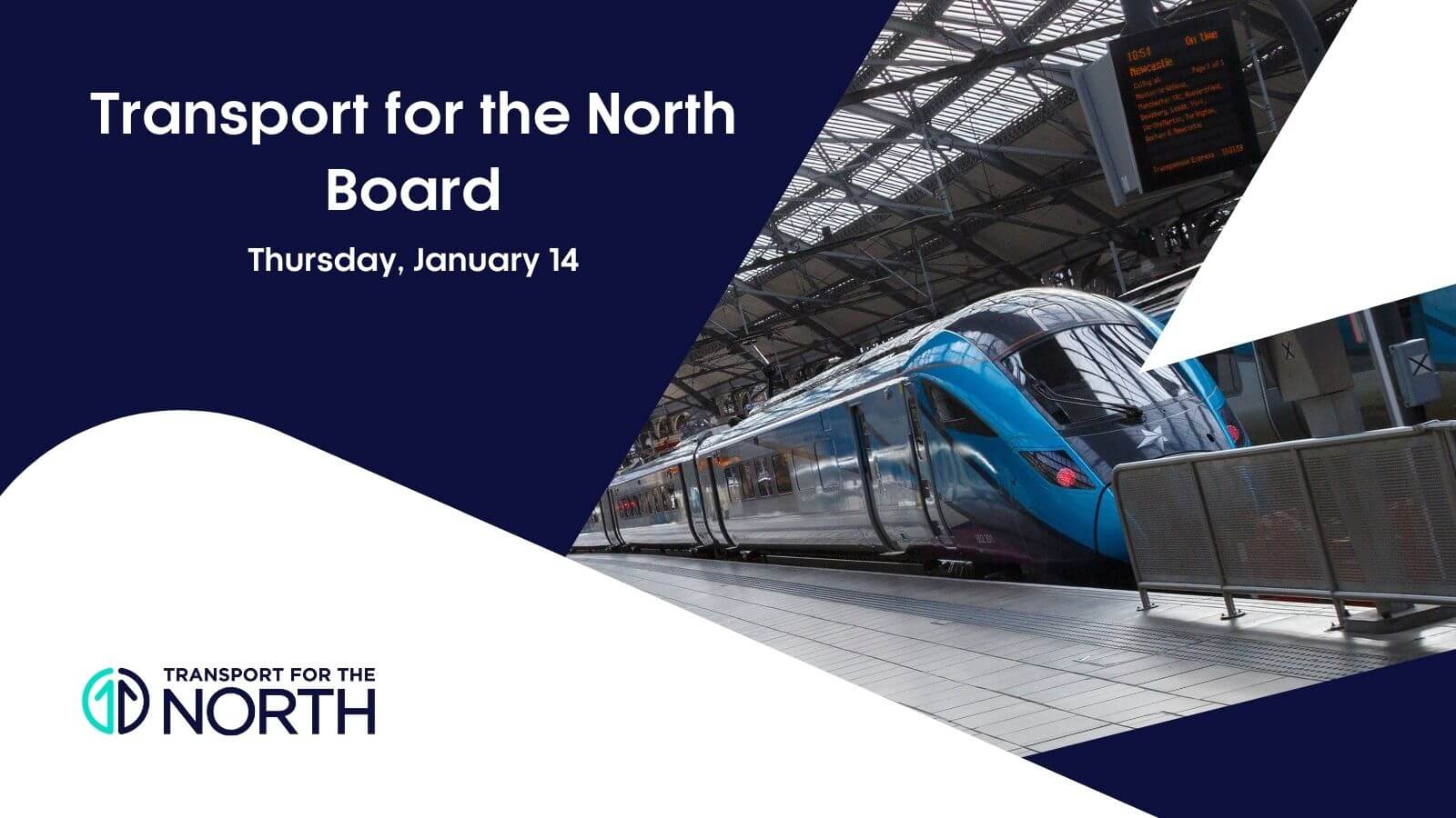 Transport for the North Board Meeting January 14